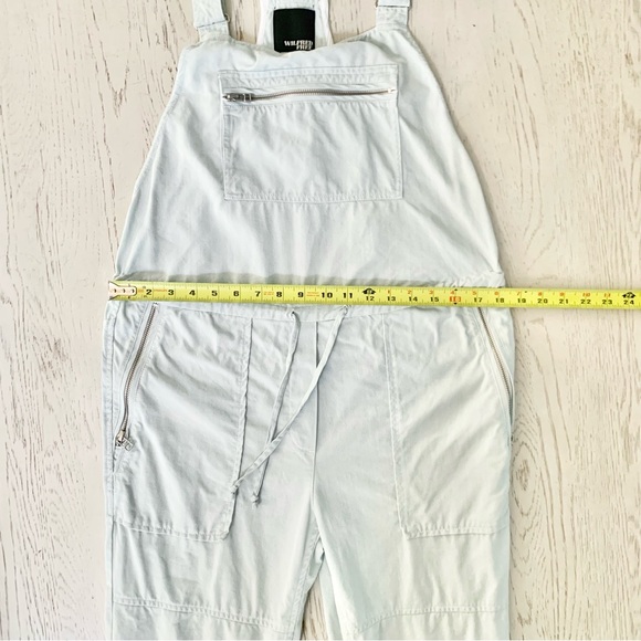 ARITZIA | WILFRED FREE 'VALLETTA OVERALLS' DRAPEY WASHED TWILL CINCH TIE WAIST - Picture 7 of 11